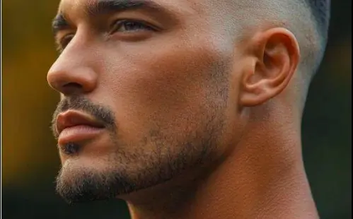 Fade with Stubble