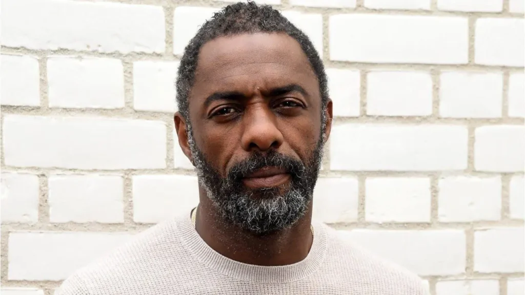 Idris Elba: Groomed Full Beard With Grey