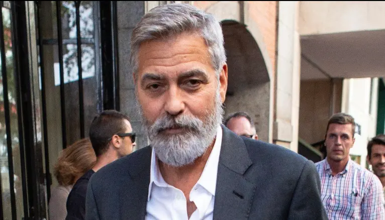 George Clooney: Salt-and-Pepper Full Beard