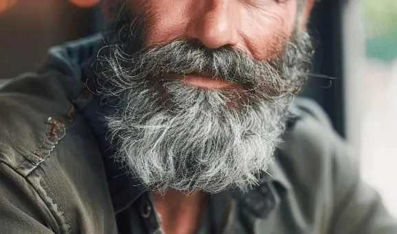 Salt and Pepper Rugged Beard