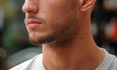 Low Fade with Stubble