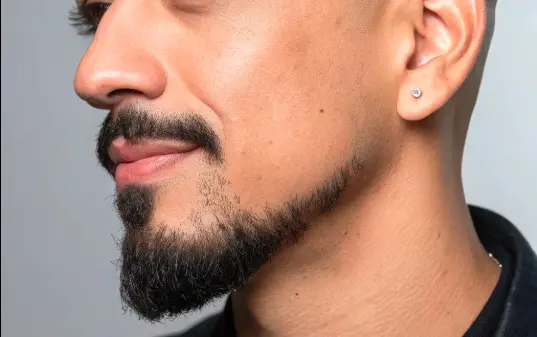 Low Fade with Goatee
