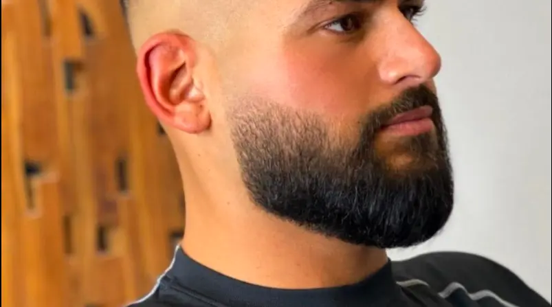 Skin Fade with Full Beard