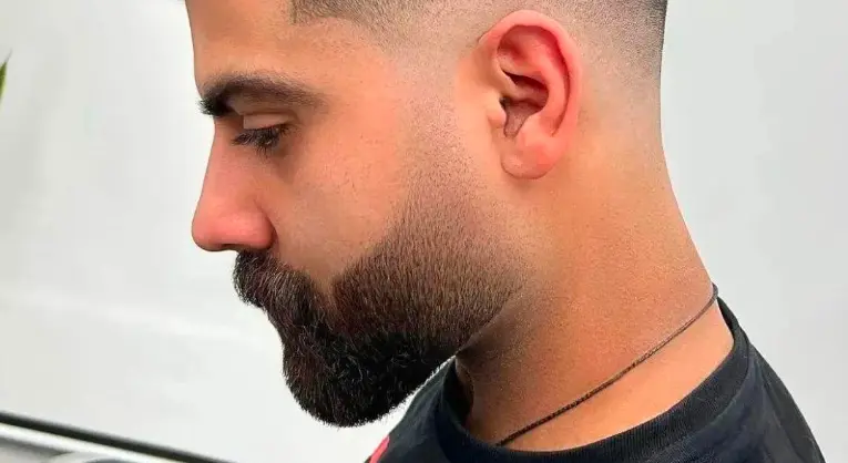 Taper Fade with Medium Beard