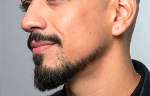 Taper Fade with Goatee