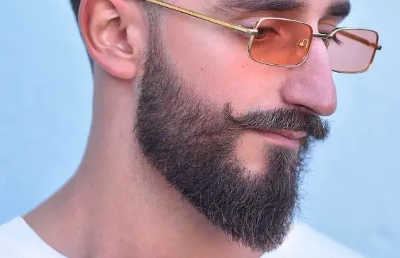 Man Bun with a Van Dyke