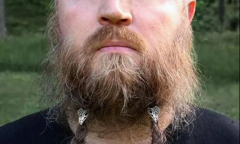  Viking Beard with Beads or Rings