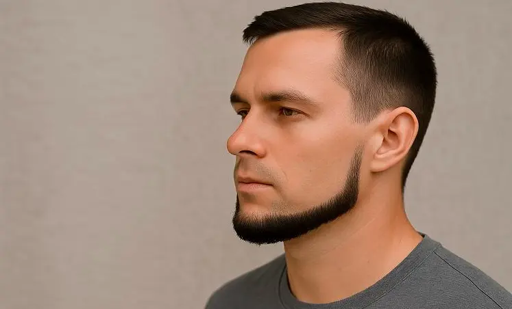 Chin Strap (No Mustache)