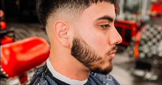 Drop Fade with Stubble