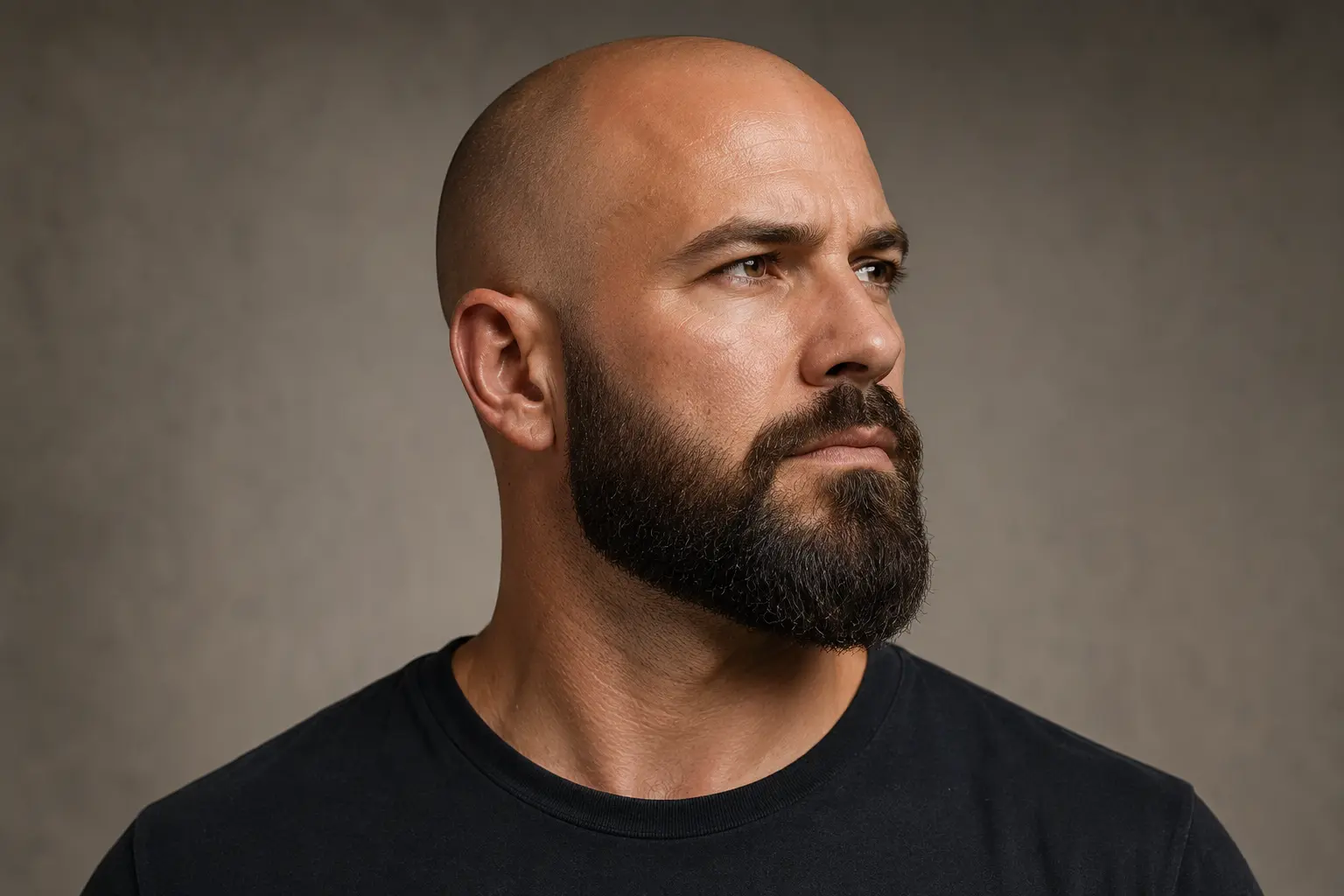 Beard Styles for Bald Men