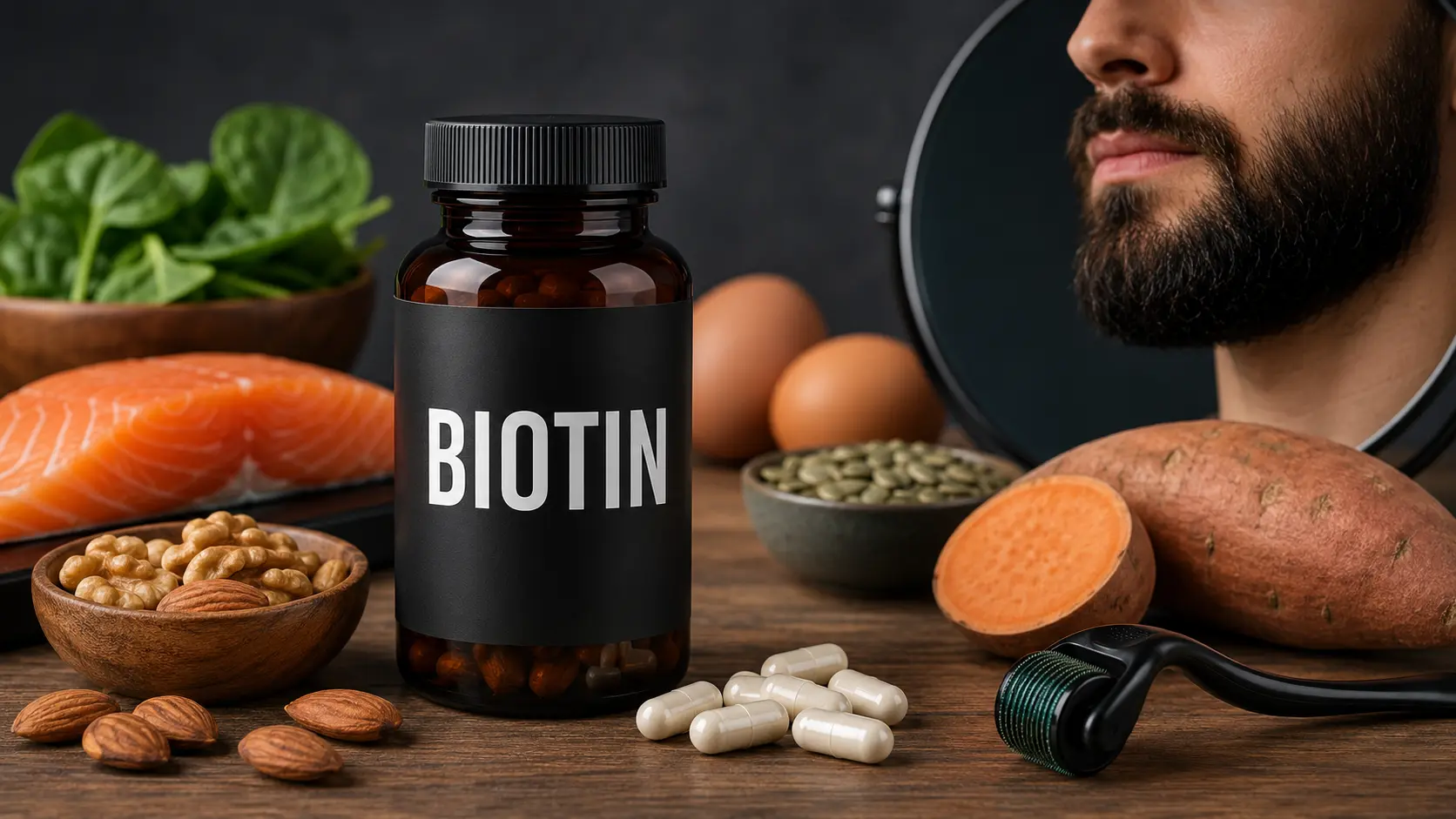 Biotin for Beard Growth