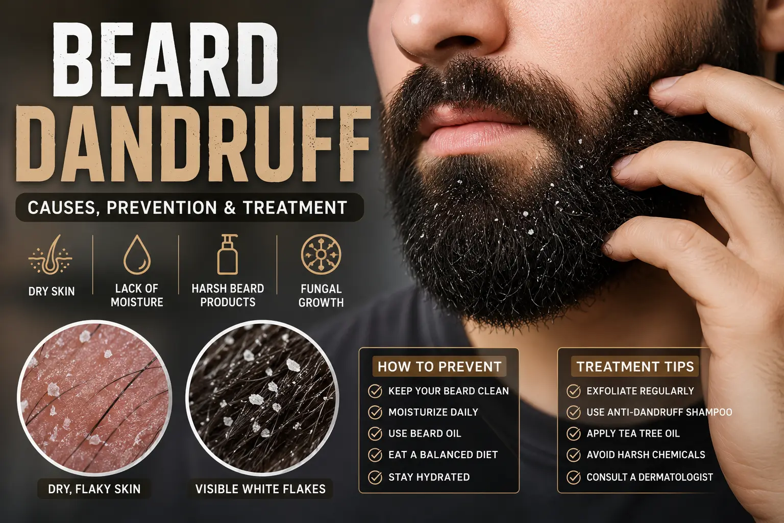 Beard Dandruff