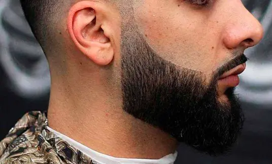 Low Fade with Beard