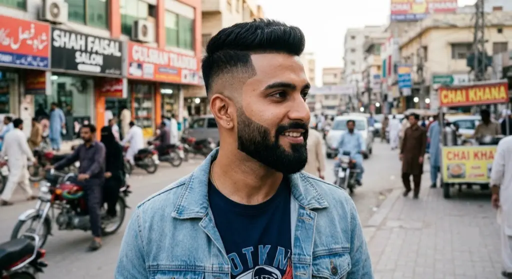 Shadow Fade with Beard
