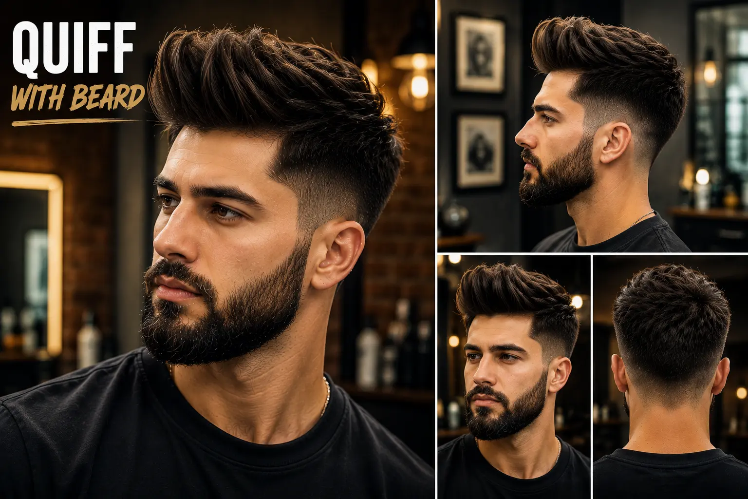 Quiff with Beard